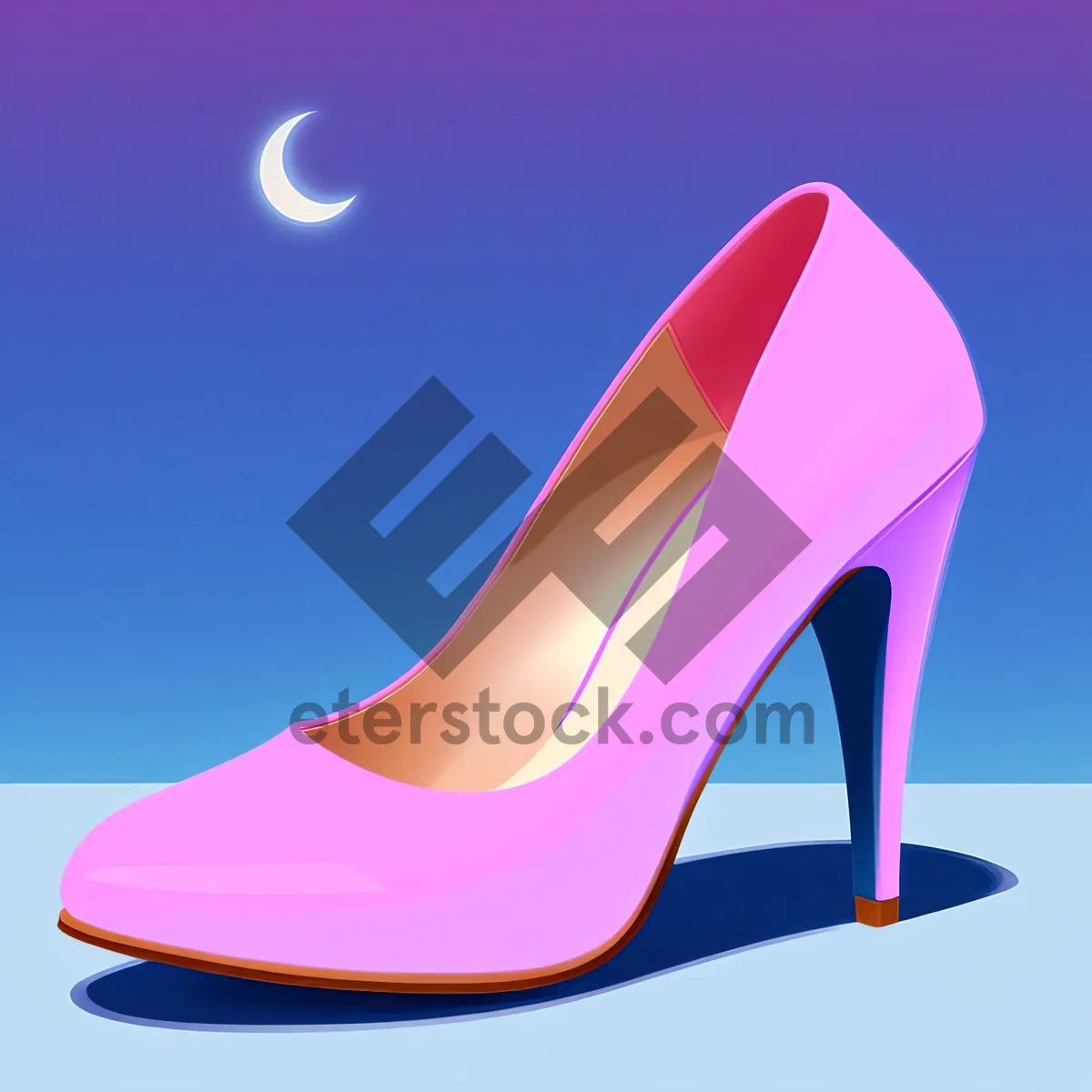 Picture of Stylish Leather Shoe Footwear with Shiny Elegance