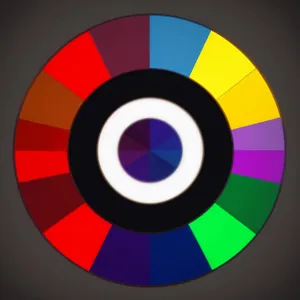 Shiny Round Black Web Button Icon