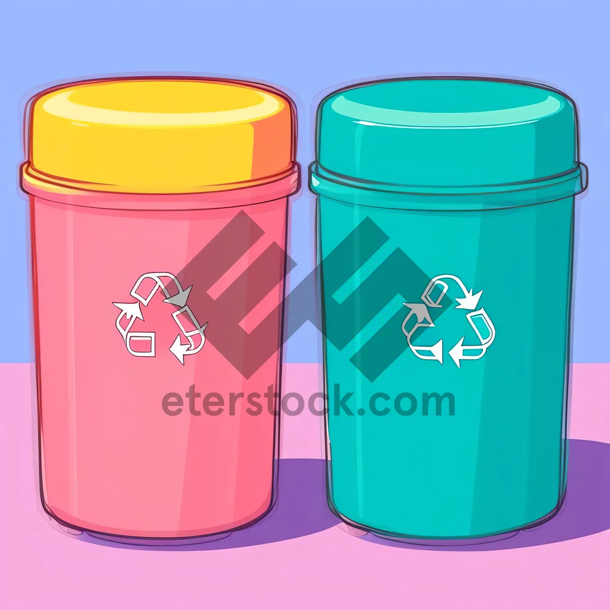 Picture of Empty Plastic Cup Shaker for Liquid Drinks