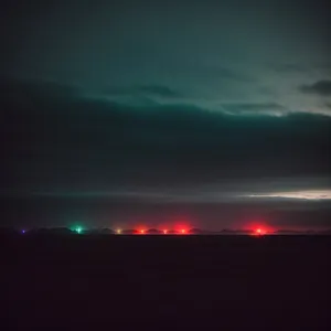 Sunset Skyline at Twilight