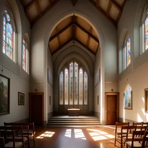 Historic Cathedral with Majestic Vaulted Ceiling