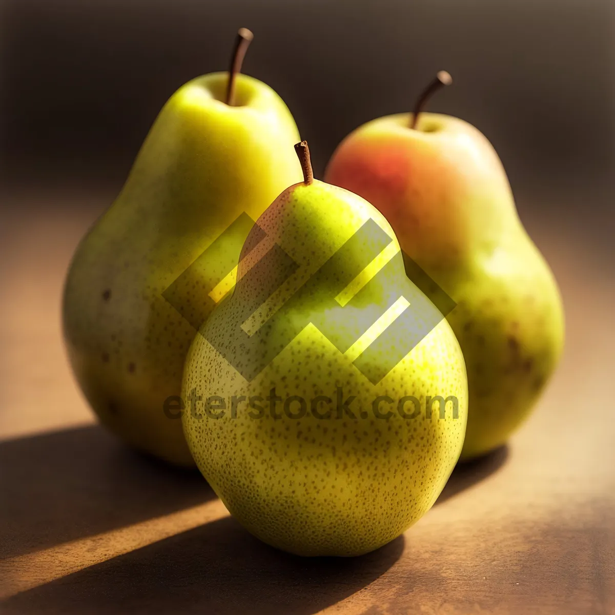 Picture of Fresh and Juicy Yellow Pear - A Sweet and Nutritious Delight