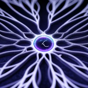 Fractal Energy: Futuristic Sea Anemone Design