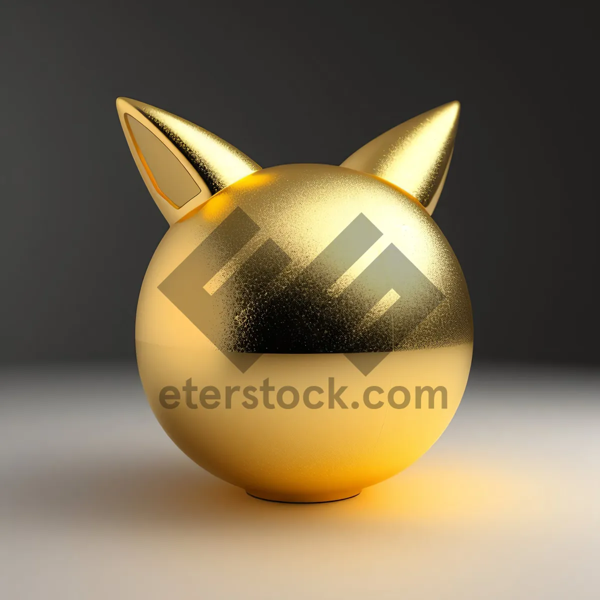 Picture of Shiny Hen Egg Symbol on Sphere