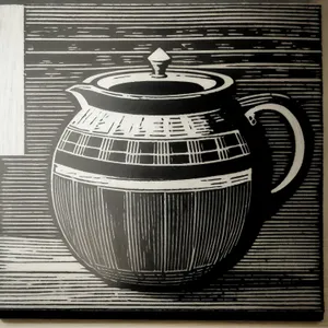Device Air Filter: Teapot Pot with Circle Filter