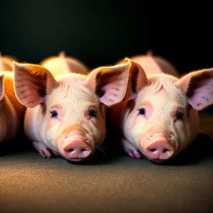 Piggy Bank Savings: Cute Pink Swine Finance