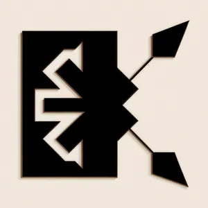 3D Symbolic Icon Sign