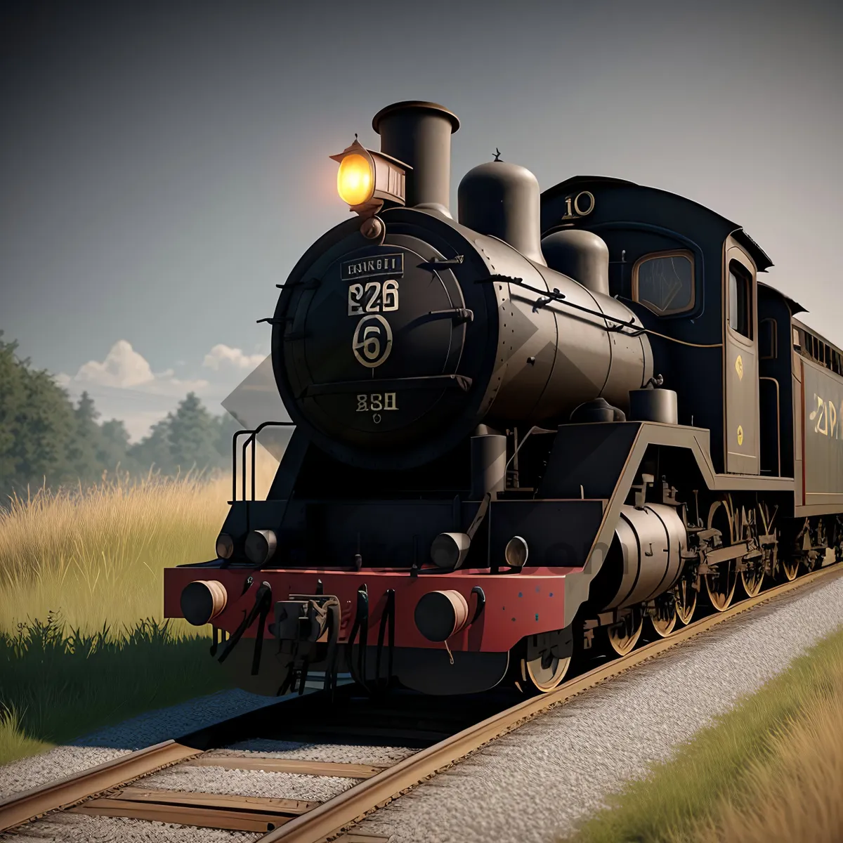Picture of Venerable Steel Power: Steam Locomotive Travel