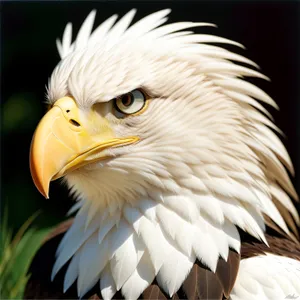 Majestic Eagle with Piercing Gaze