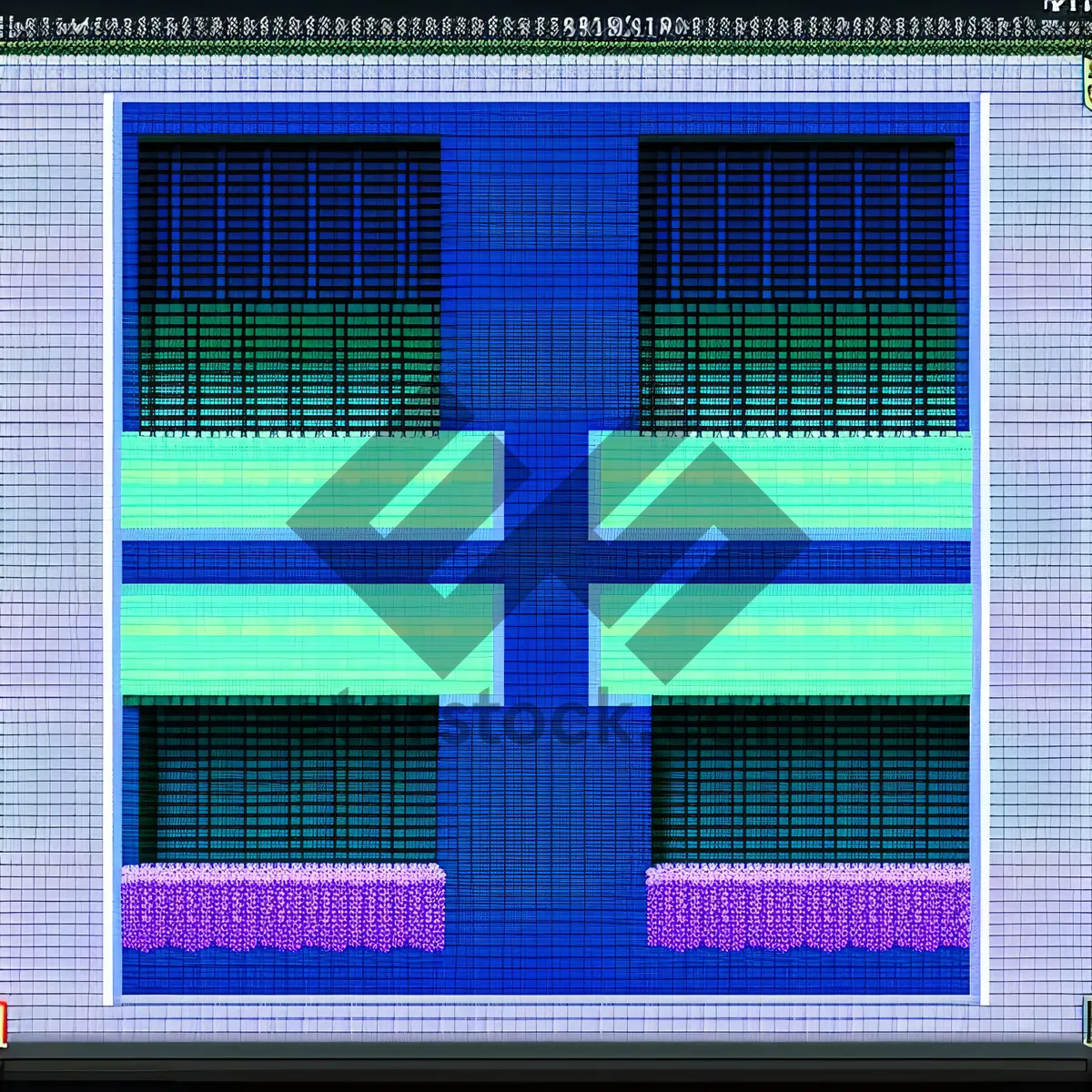 Picture of Digital Oscilloscope: Modern Electronic Equipment with Futuristic Design