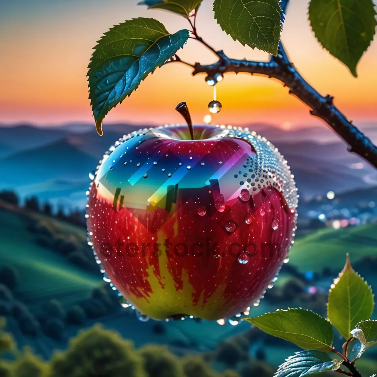 Picture of Organic Red Delicious Apple - Healthy and Fresh Fruit