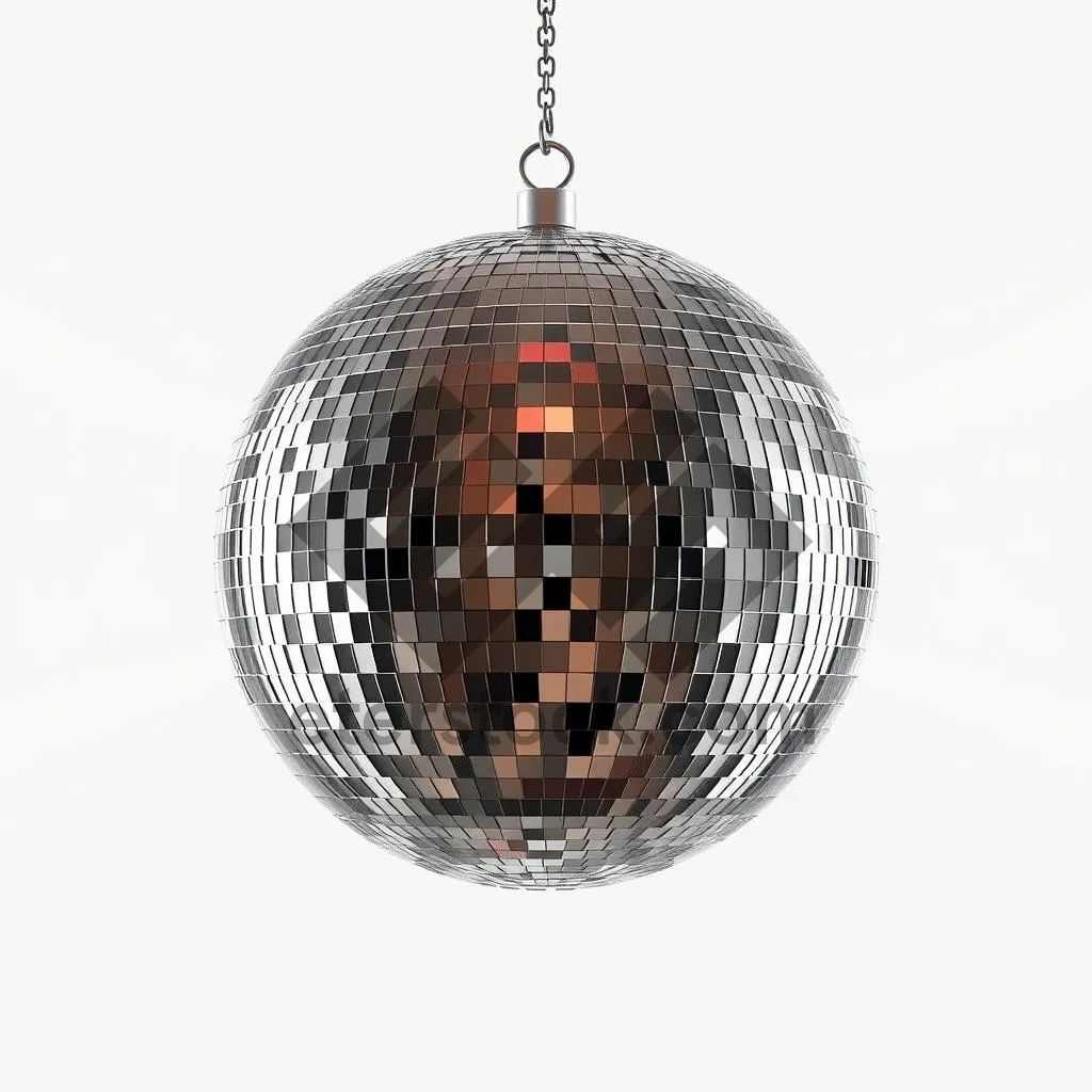 Picture of Shiny Glass Ball Decoration for Winter Holiday Season