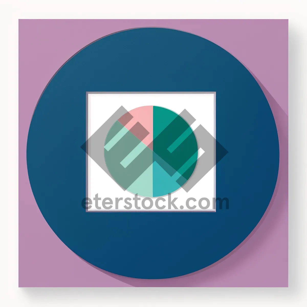 Picture of Gleaming round web button icon that radiates a lustrous and captivating presence