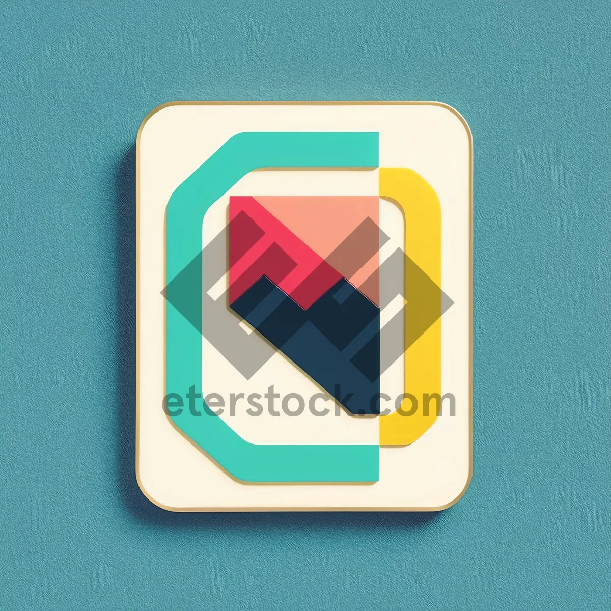 Picture of Glossy Web Button in Bright Glass