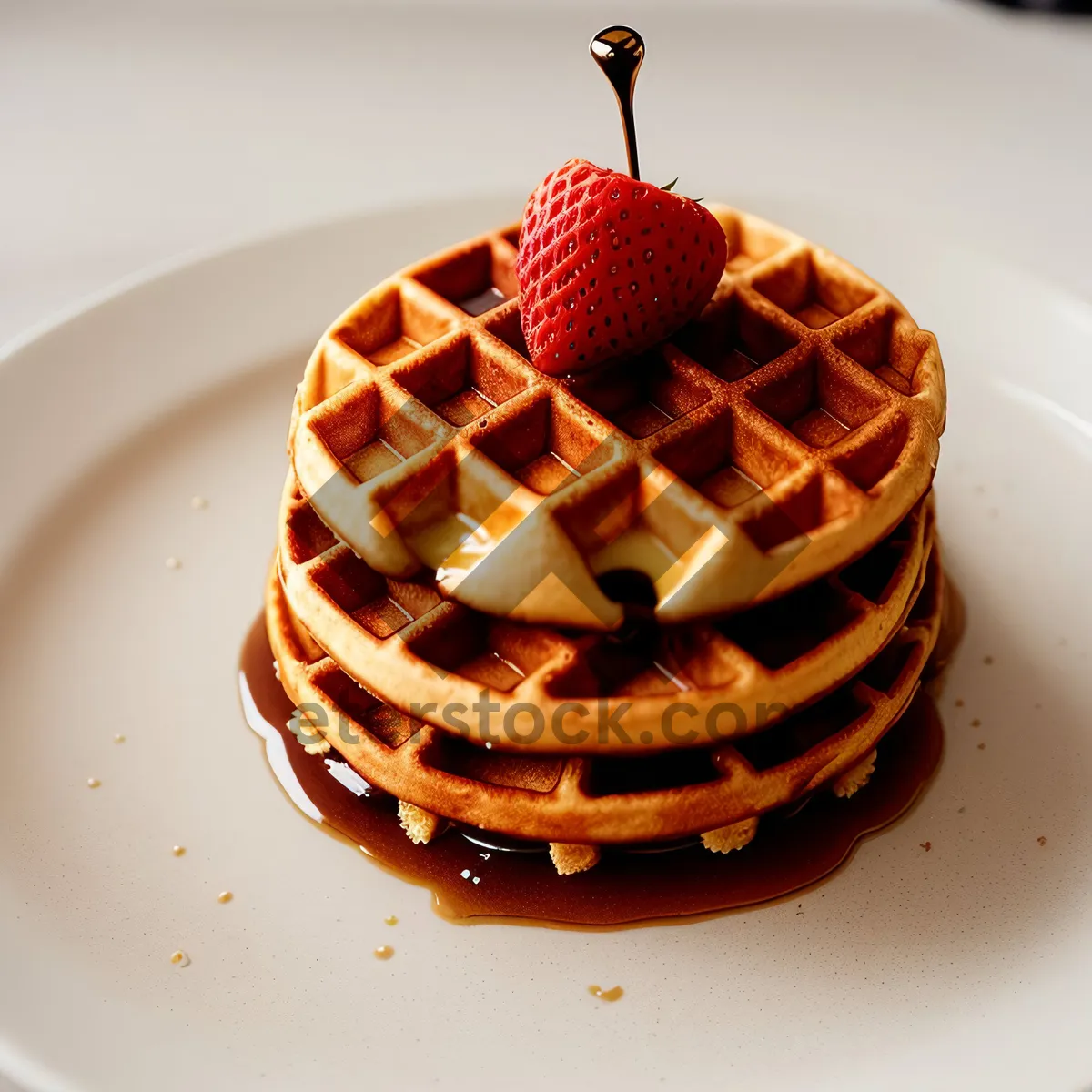 Picture of Delicious Gourmet Chocolate Strawberry Cake