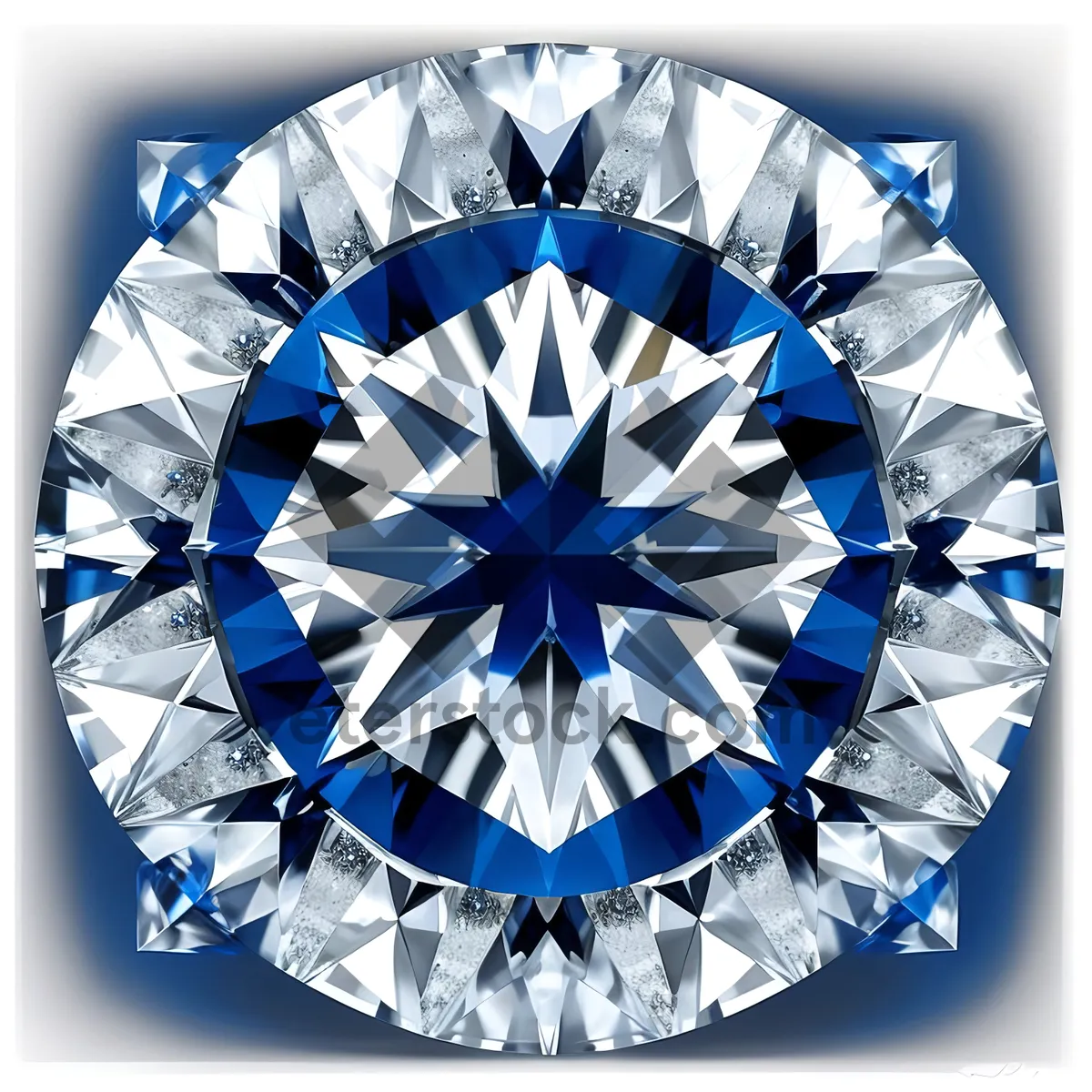 Picture of Shimmering Diamond Jewel: A Glittering Symbol of Luxury and Wealth.