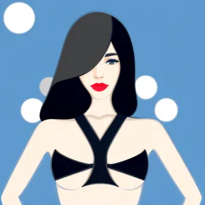 Adorable Cartoon Fashion Art