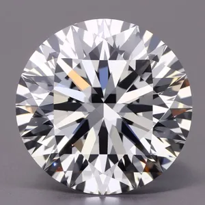 Shining Gem: Brilliant Round Diamond Crystal