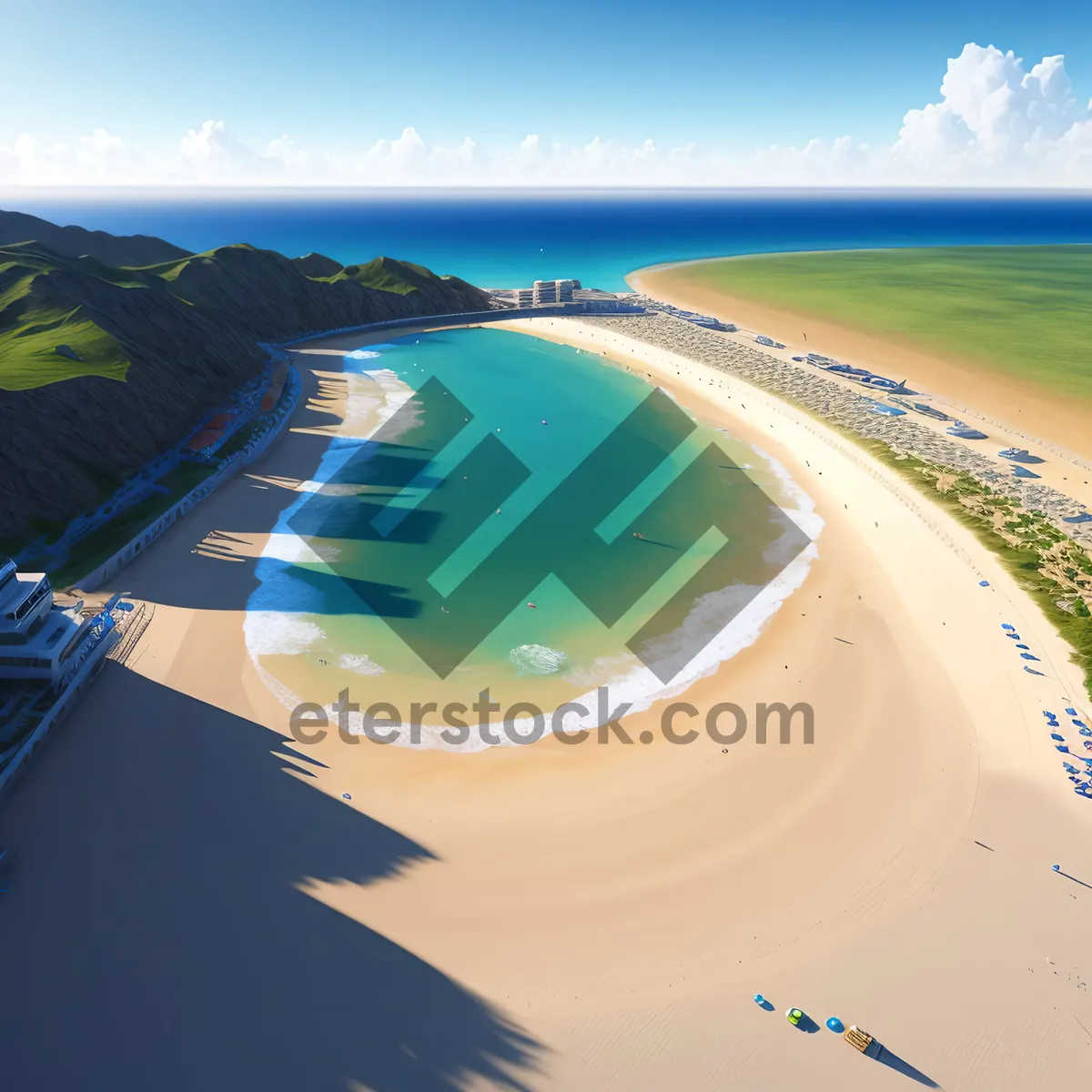 Picture of Turquoise Coast: Serene Beach Escape