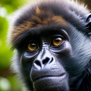 Wild Primate Jungle: Gibbons, Orangutans, and Gorillas in Natural Habitat