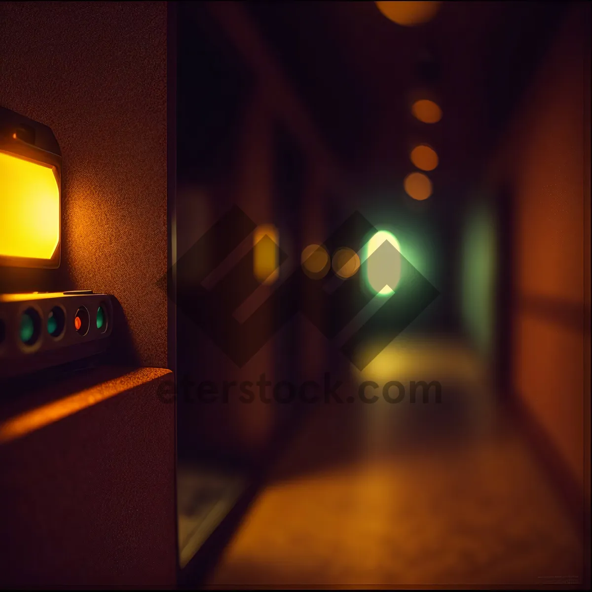 Picture of LED Night Lamp: Illuminating Dark Spaces with Spotlight