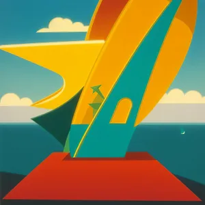 Symbolic Design Icon - Flag Sign