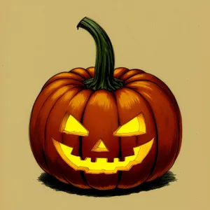 Autumn Harvest: Spooky Jack-o'-Lantern Candle Lantern