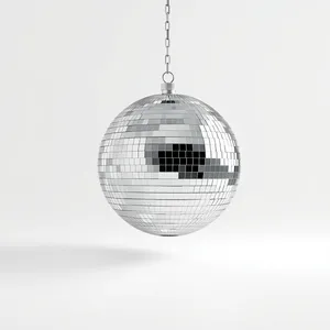 Shiny Glass Holiday Ball Decoration