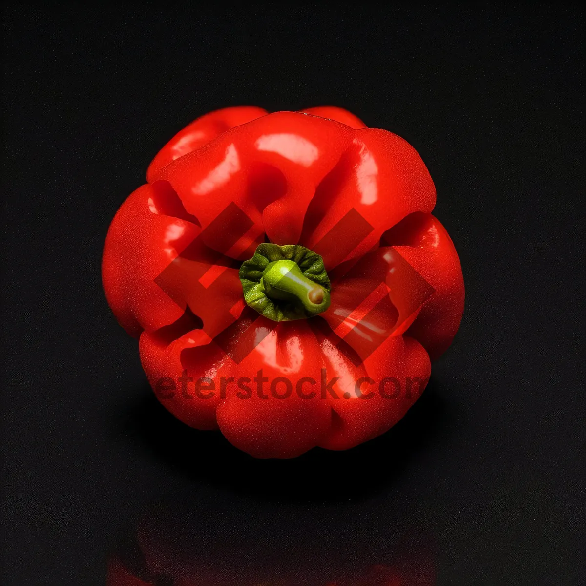 Picture of Colorful Bell Pepper Salad with Fresh Organic Ingredients.