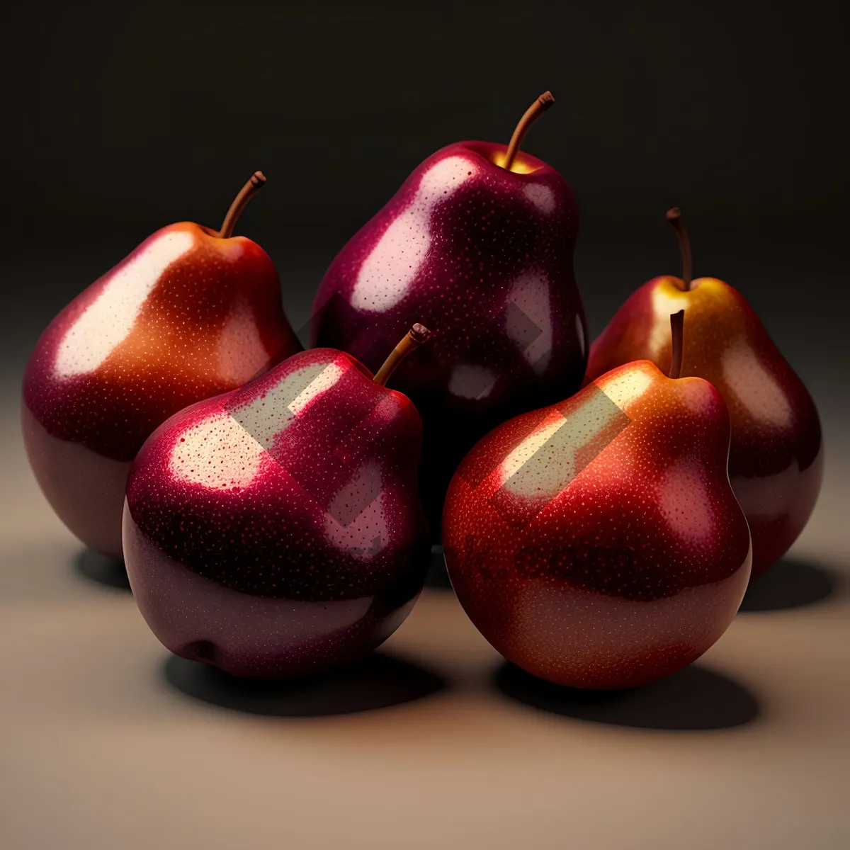 Picture of Fresh and Delicious Red Apple: A Juicy and Nutritious Snack