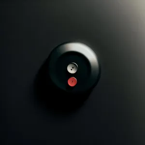 Black Button on Computer Keyboard