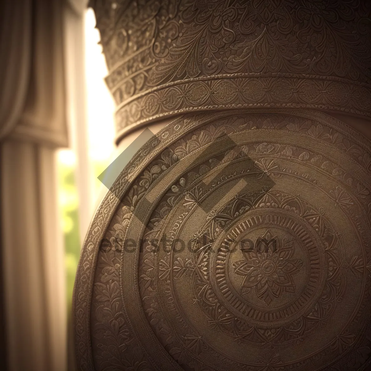 Picture of Vintage Weathered Column Texture