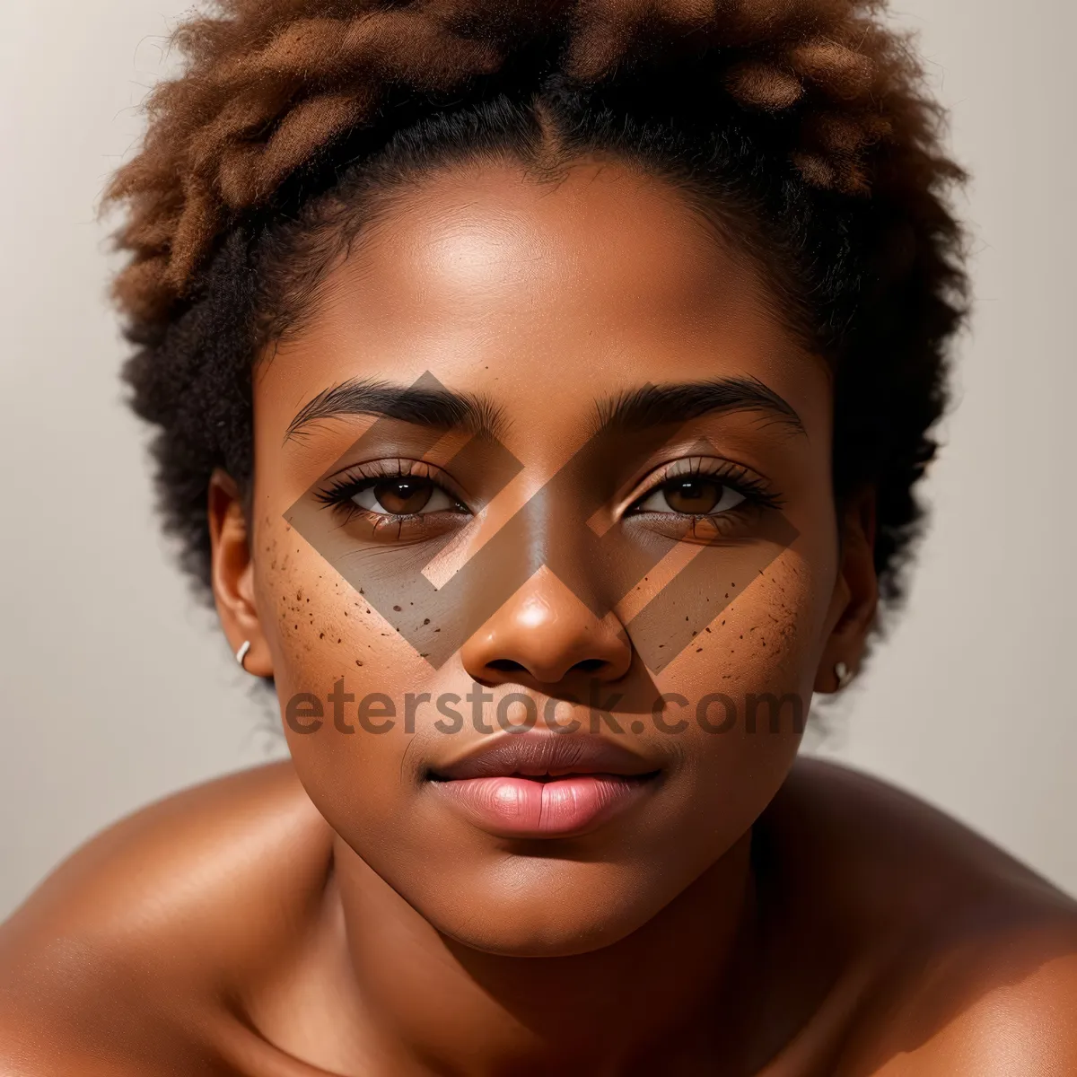 Picture of Stunning Afro-Model Embraces her Sensuality