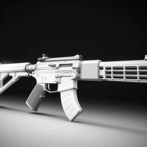 Desert Warfare Arsenal: Elite Military Automatic Firearm
