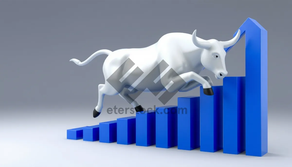 Picture of Cartoon 3D Symbol Design Concept Illustration