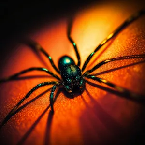 Black Widow: Deadly Arachnid in Spider Web