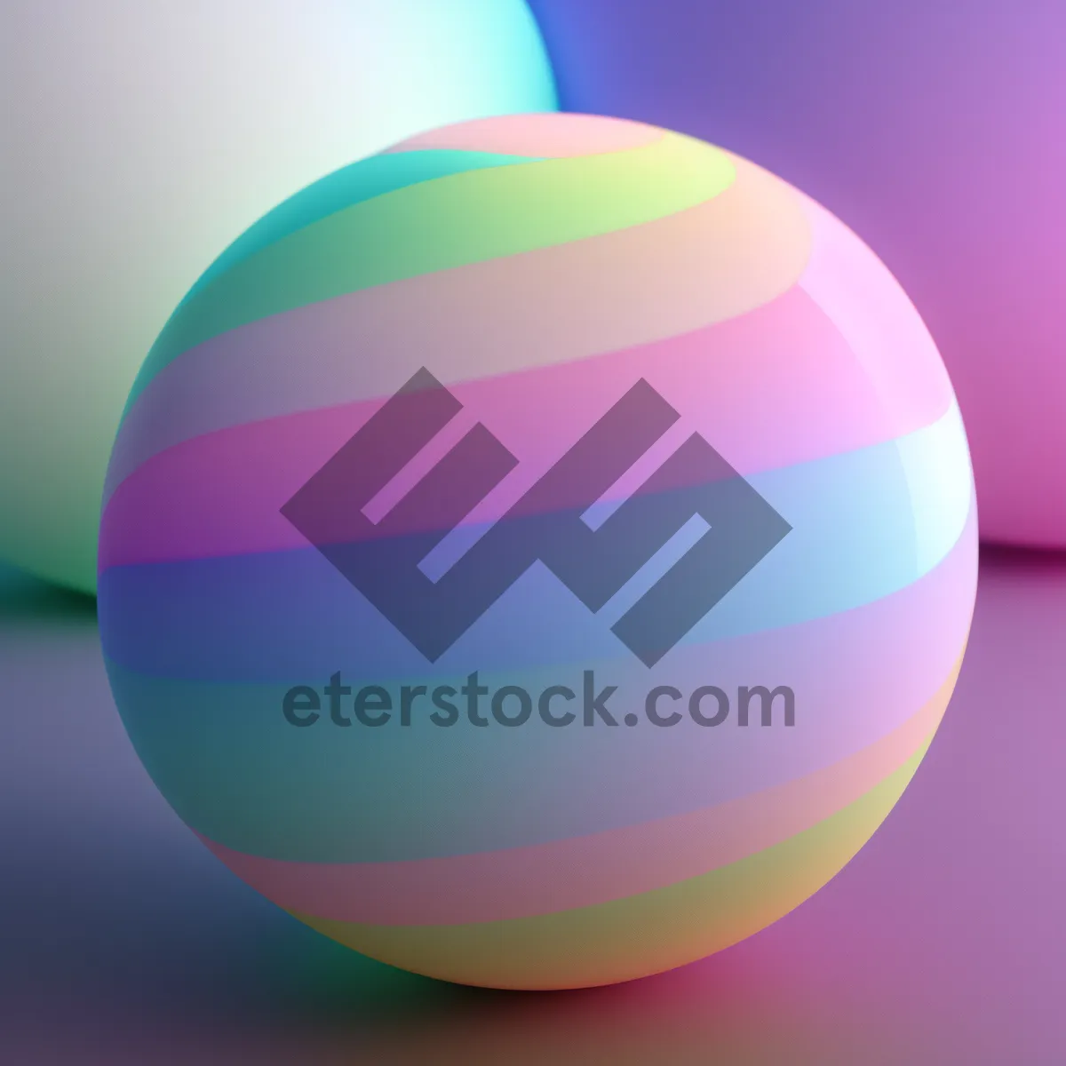 Picture of Shiny Glass Button Icon Set - Colorful and Bright