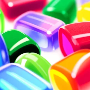 Colorful Shiny Thumbtack Web Design