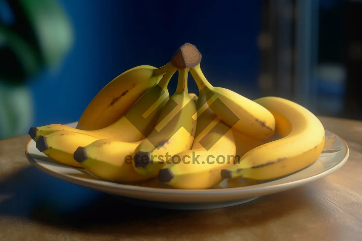 Picture of Fresh and Healthy Banana Snack Breakfast Option