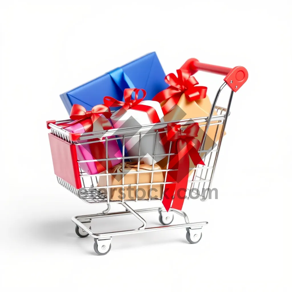 Picture of 3D Shopping Cart for Business and Commerce