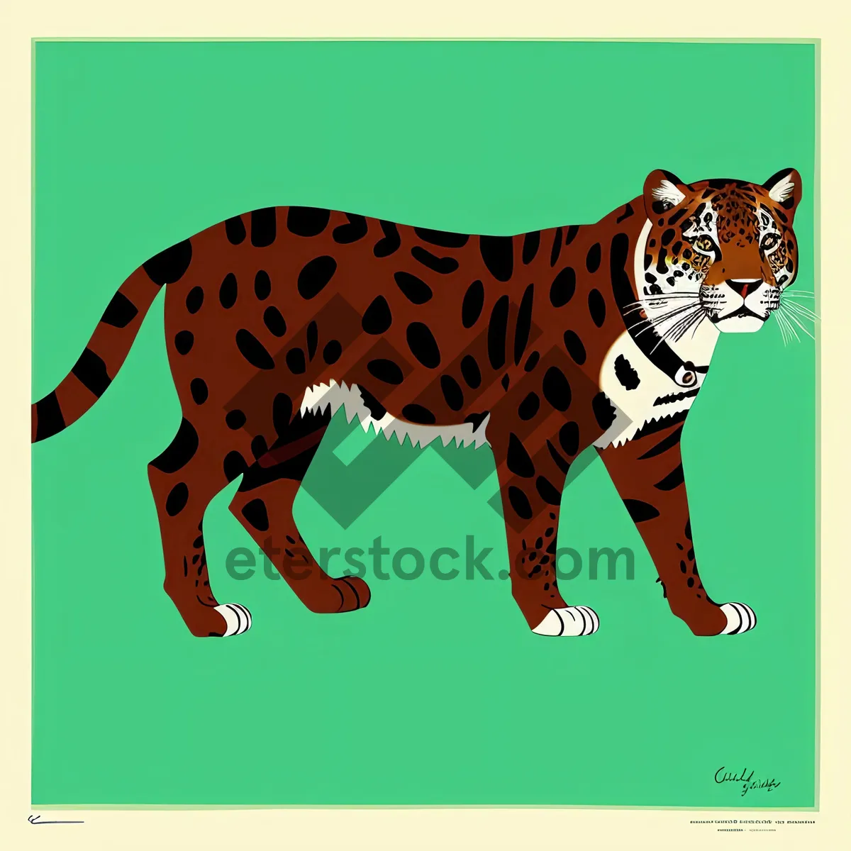 Picture of Dalmatian Dog in Wild Animal Safari