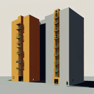 3D Blank Business Binder Cover Notebook Product