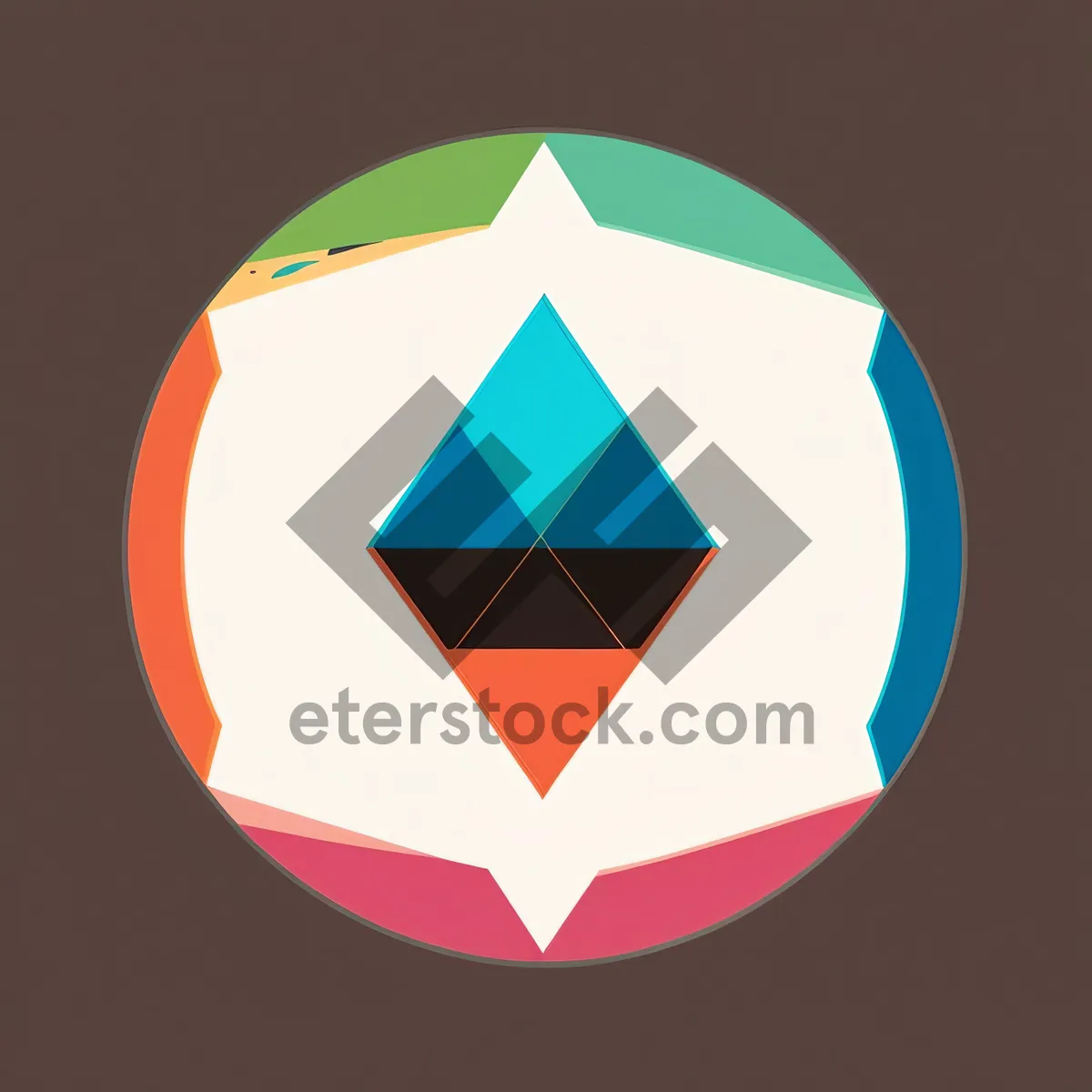 Picture of Symbolic Icon Set: Artistic Signs of Heraldry Design