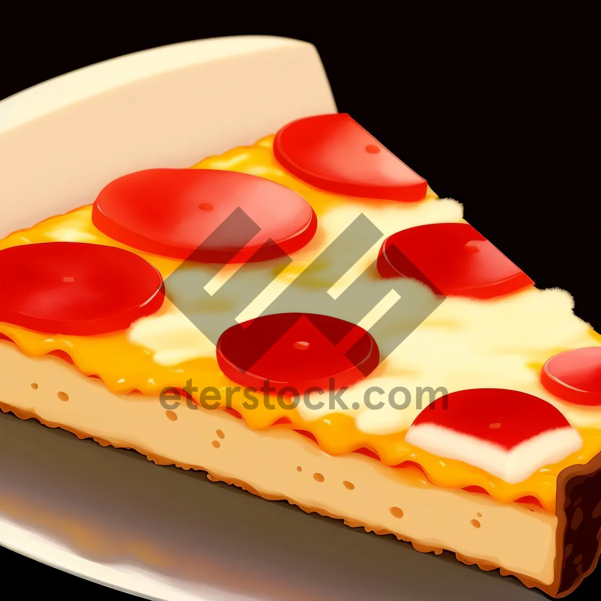 Picture of Delicious Fruit Jelly Slice: A Sweet and Healthy Confectionery Dessert