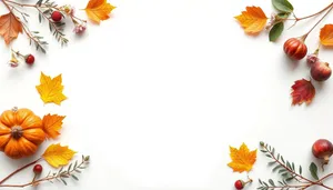 Summer Floral Frame with Orange and Yellow Flowers