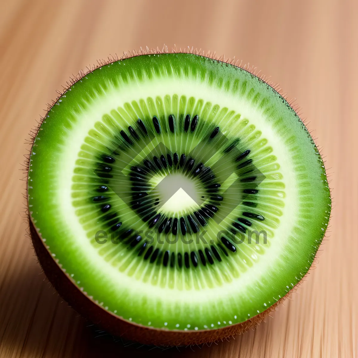 Picture of Juicy Kiwi Fruit Slice: Ripe, Fresh and Healthy