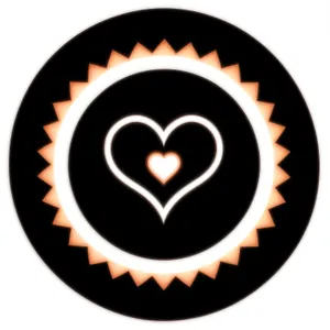 Shiny Black Button Icons Set for Web