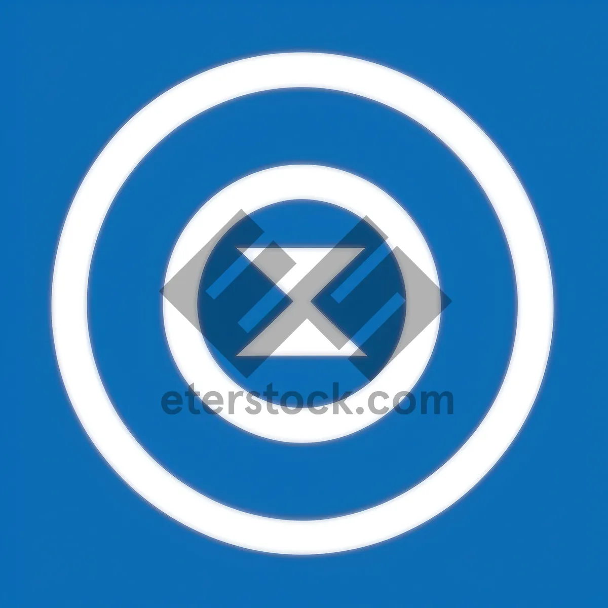 Picture of Glossy Web Button Set - Circular Business Icons