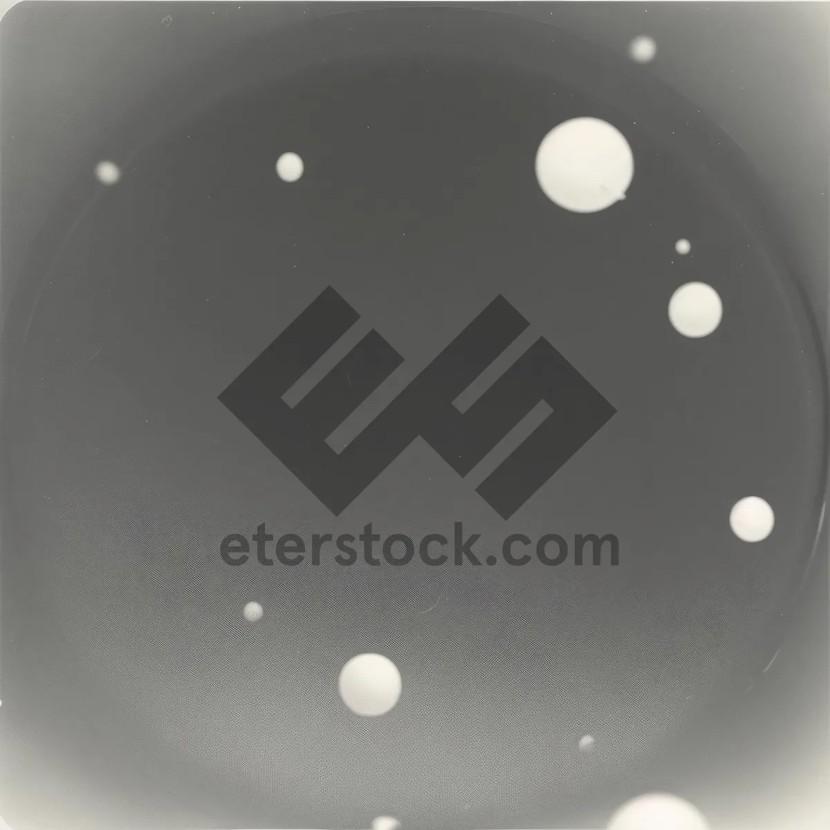 Picture of Sparkling Liquid Drops on Glass Surface