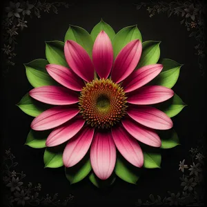 Pink Daisy Blossom: Delicate Floral Petals in Bloom